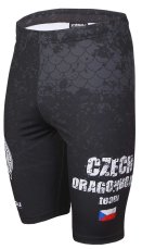 Elastické kalhoty krátké PINGU EKR Basic Print CZECH DRAGONBOAT TEAM