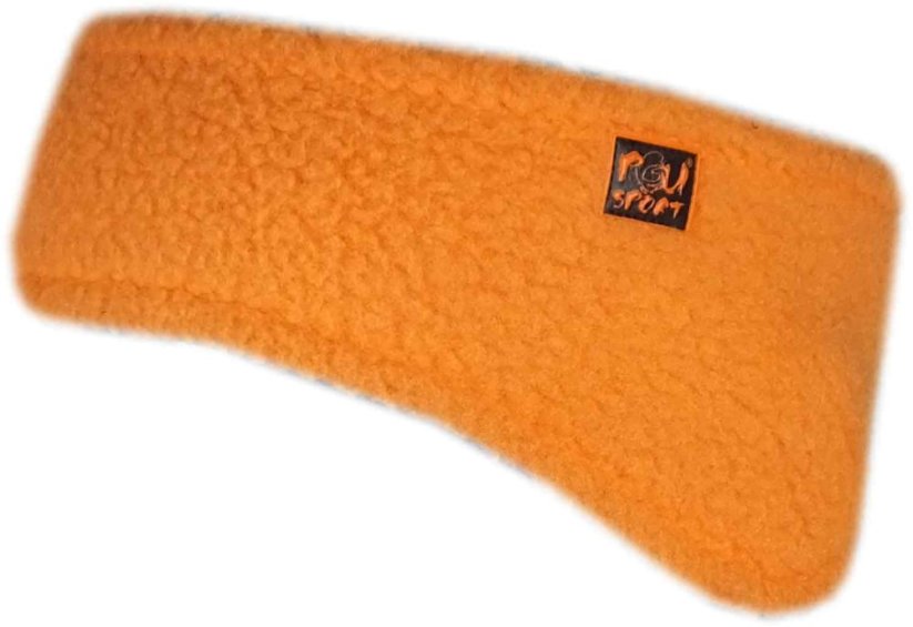 PINGU-Čelenka Pavel -ČPU - Velikost: UNI, Materiál: Polartec®, ČPU: P200BE_14 oranžová