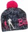 Biatlonová čepice zimní PINGU BOBY KNIT BIA - Velikost: S-M, Materiál: Svetrovina, Barva - Boby Knit BIA: Bílá
