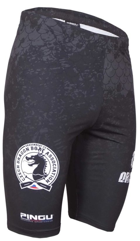 Elastické kalhoty krátké PINGU EKR Basic Print CZECH DRAGONBOAT TEAM