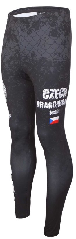 Elastické kalhoty dlouhé PINGU EDL Basic Print CZECH DRAGONBOAT TEAM