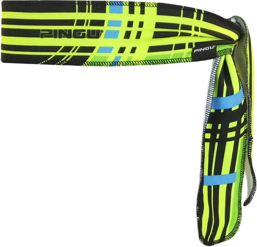 PINGU-Čelenka vázací Cool-CČE - Velikost: UNI, VZOR: 17 FLUO, Materiál: CoolMax® extreme