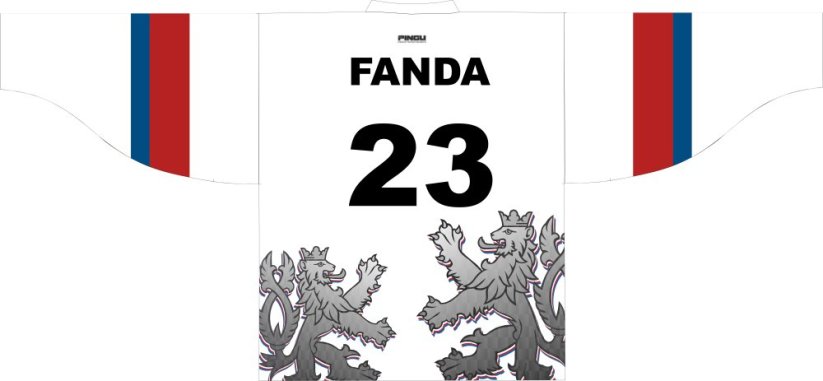 Personalizovaný potisk na dres: Jméno + Číslo